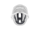 Black Trek Little Dipper helmet fit pad set for MIPS and non-MIPS models, shown inside a child's helmet for comfortable fit.