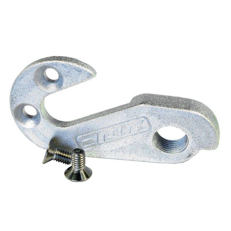 DMR vertical dropout component for Old Trailstar & Sidekick frames with vertical slot, bike frame component for mounting.