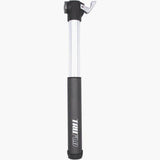 Truflo Air Switch Pocket Mini Pump for bike tires, high volume and pressure, compact accessories tool in black with handle