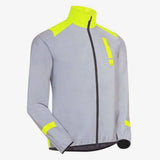 HUMP Men's Ultra Reflect waterproof cycling jacket with windproof design, packable and suitable for outdoor riding in various weather conditions.