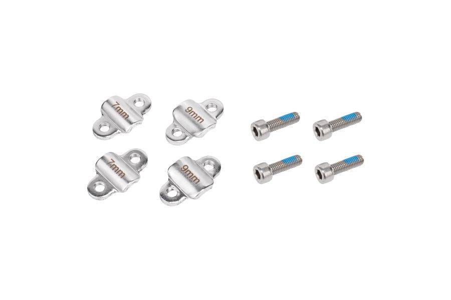 Topeak Rebuild Kit for Tri Backup Pro V Steel Stand, featuring various repair and maintenance components for bike workshop use.
