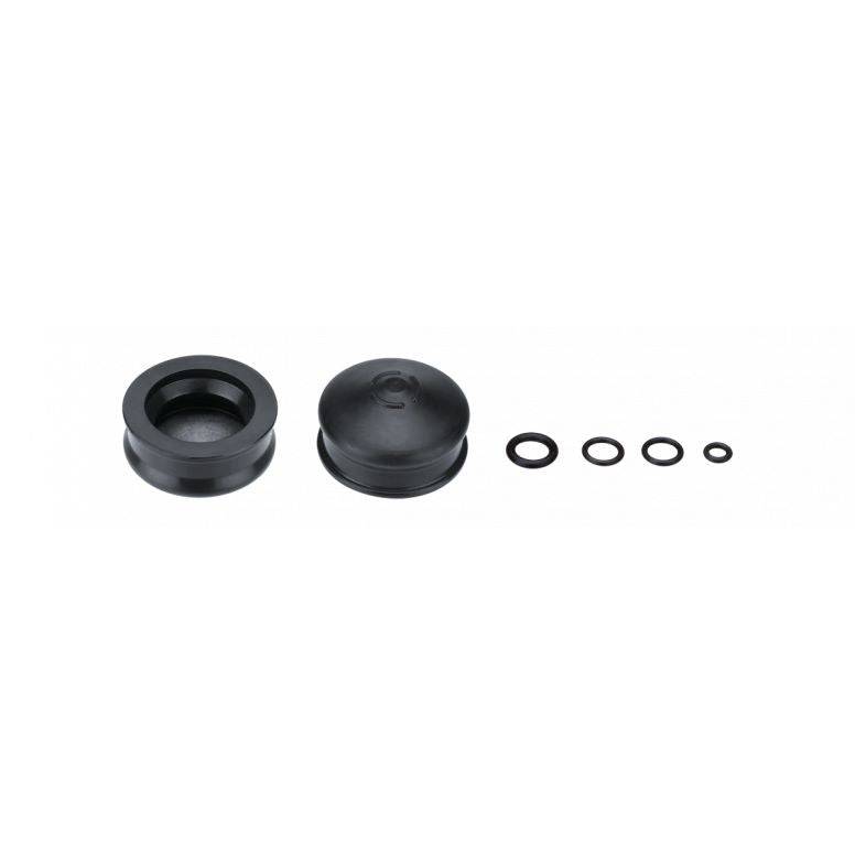 Jagwire Pro Bleed Kit O-Ring for DOT brake systems, black replacement seal, workshop tool for brake maintenance
