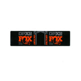 Fox Shock FLOAT DPX2 Factory EVOL rear suspension component with air sleeve decal for 7.25+ or 165-230mm travel, 2021 model
