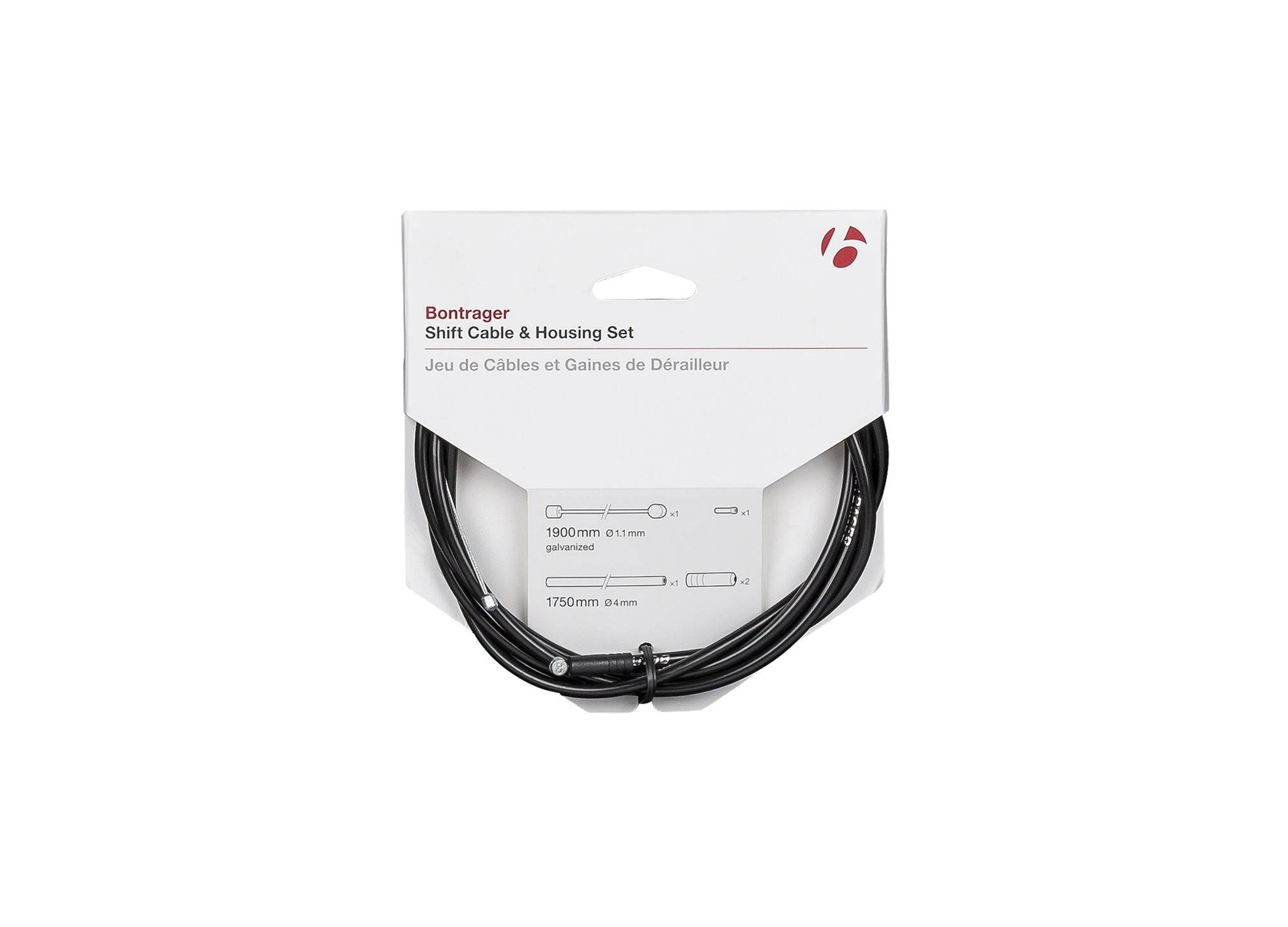 Bontrager Shift Cable & Housing Set Black One size | Swinnerton Cycles