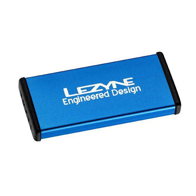 Lezyne Metal Patch Kit with waterproof aluminium case for quick tyre repairs, workshop tool for bicycle maintenance.