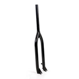 Identiti Rebate Jump 10mm XL rigid BMX-style MTB forks with IS disc mounts, featuring a sturdy steel construction.