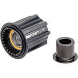 DT Swiss Ratchet EXP freehub conversion kit with ceramic bearings for Campagnolo road bikes, 142/12mm axle, components.