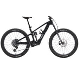 Trek Fuel+ EX 9.9 X0 AXS Gen 2 mountain bike with TQ HPR50 motor, SRAM X0 AXS shifters, showing the bike's frame and components