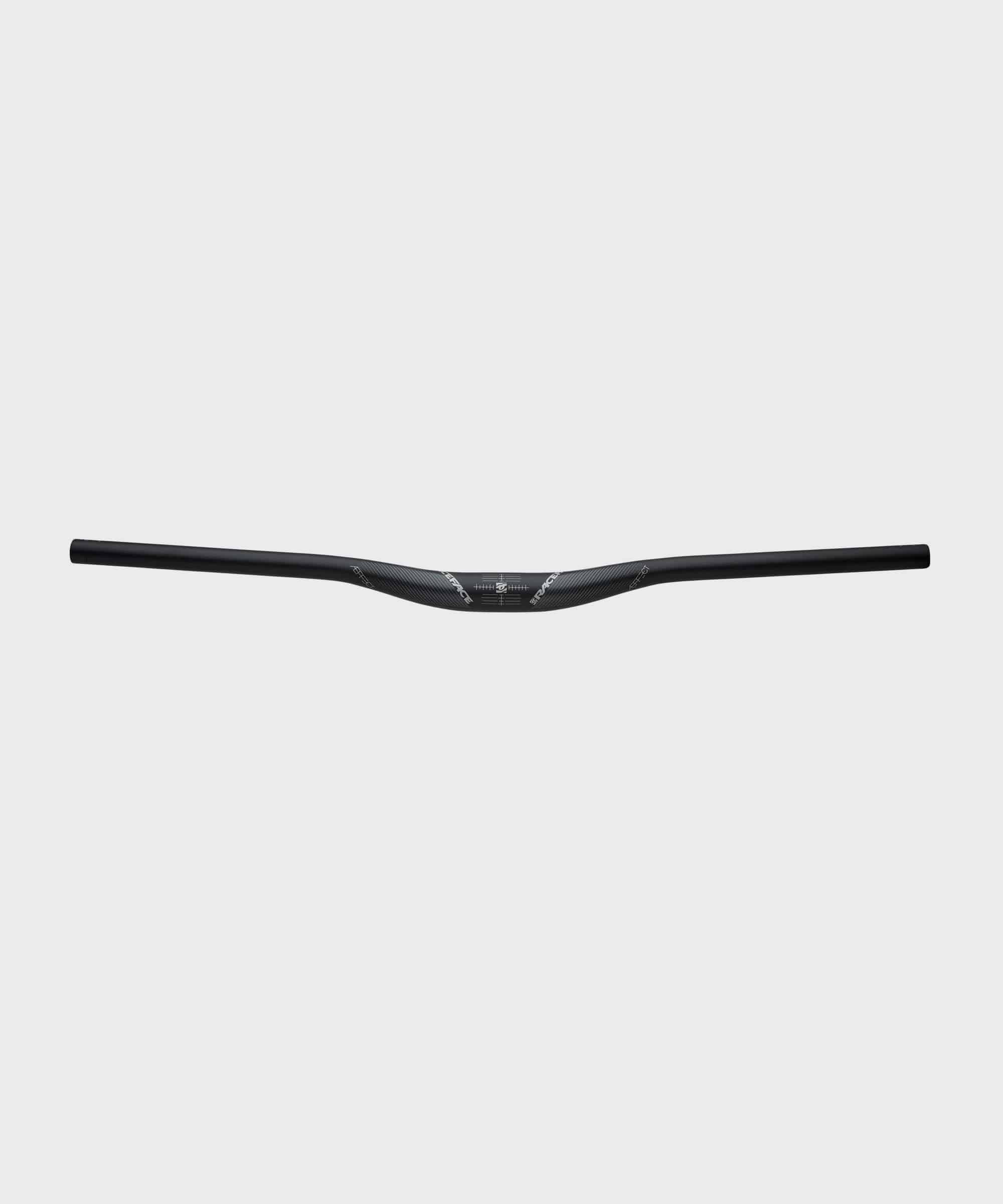 Race Face Aeffect 35mm MTB handlebar, 760mm wide, designed for XC and trail riding, black aluminum bike component