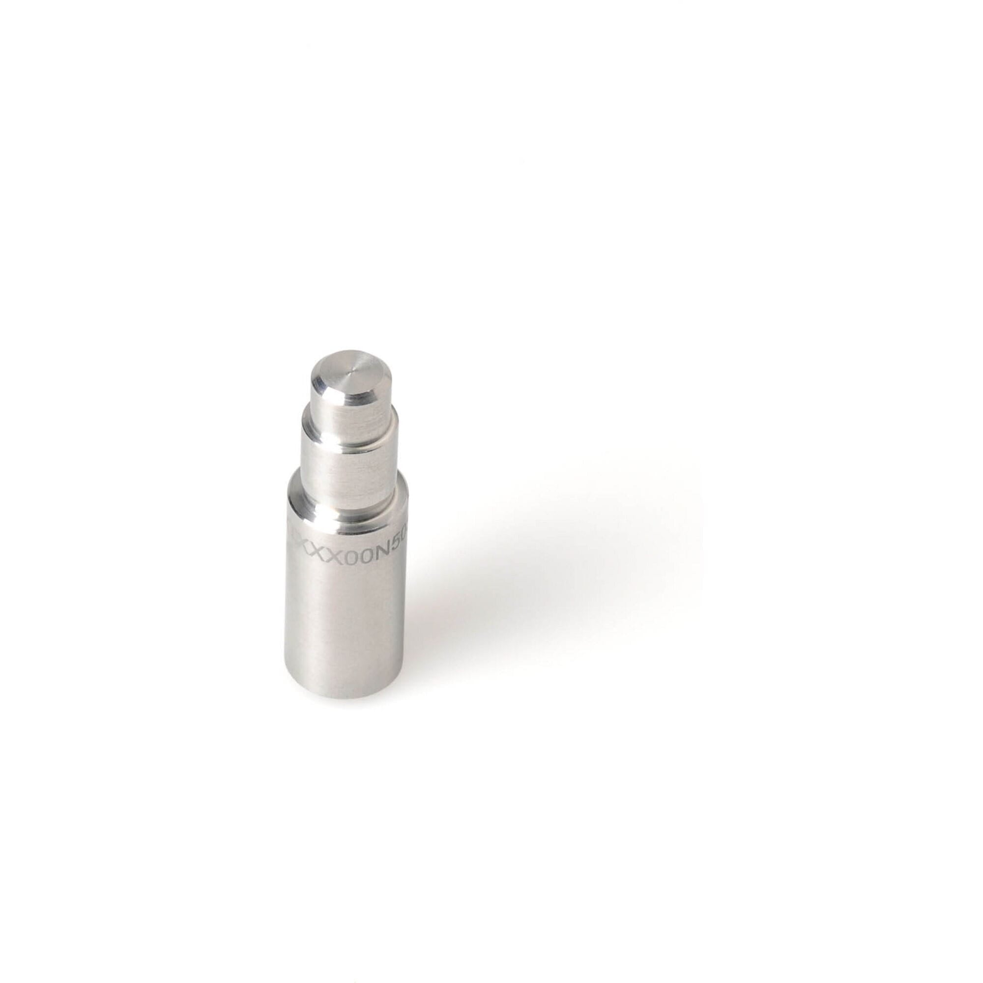 DT Swiss workshop disassembly tool for 17 mm axle hubs, used for wheel maintenance and hub servicing.