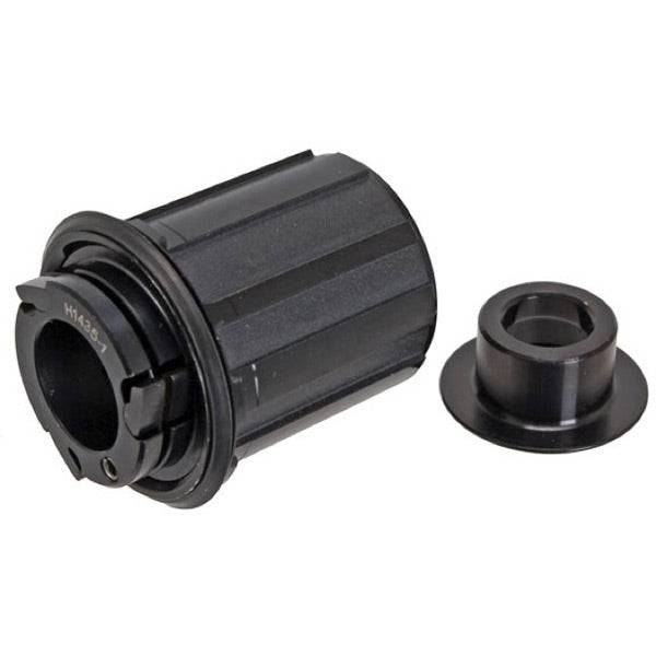 DT Swiss pawl freehub conversion kit for SRAM XDR 142/12mm hub upgrade, showing components and packaging.