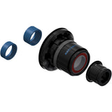 DT Swiss Hybrid Steel Ratchet DEG Freehub Conversion Kit for MTB wheels, showing components and detailed metal parts.