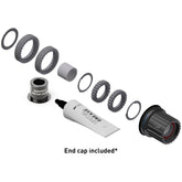 DT Swiss Hub Spares - Ratchet LN conversion kit for 3-Pawl hubs, MTB, 18-tooth, SRAM XD Hybrid Steel