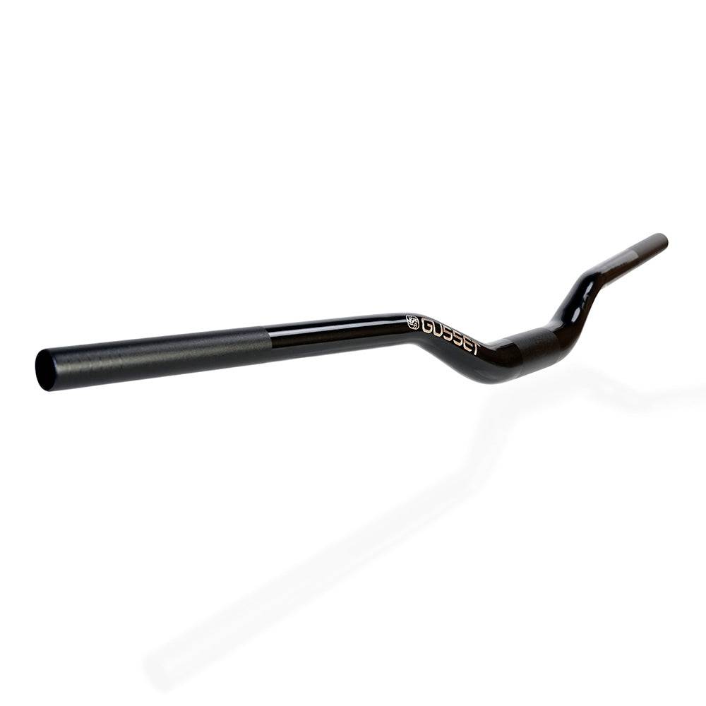 Gusset MTB handlebar with 31.8mm clamp, 780mm width, 8° backsweep, made of 7075 T6 aluminum, bike component