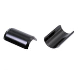 Gusset Components handlebar shim for BMX, MTB, and road bikes, showing a close-up of the black spacer in a bike component image.