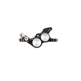 Hope GR4 complete caliper brake assembly for performance disc bikes, showing the black caliper with mounting hardware.