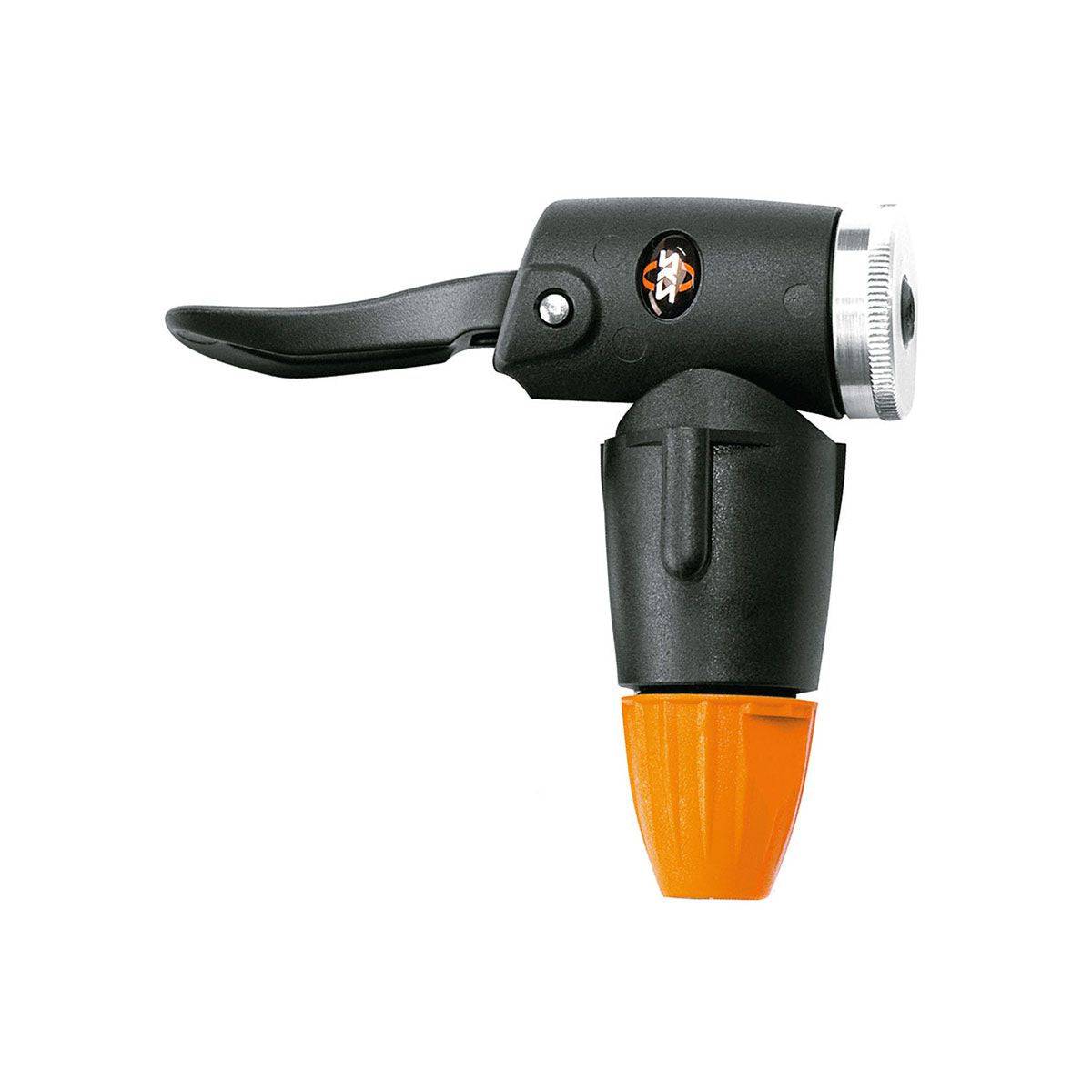 SKS EVA replacement head for floor pumps, showcasing durable material and secure fit for easy installation.