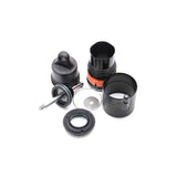 Fox Shock Float X2 rear shock update kit with spares and accessories, showcasing components and installation parts.