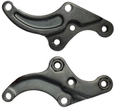 Black Trek disc brake adapter kit for rear mount, compatible with 2001-2004 Trek and Gary Fisher bicycles.