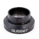 Gusset Components S2 Mix'N'Match headset with sealed angular contact bearings for durable bike steering, shown in the image.