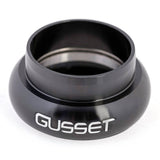 Gusset Components S2 Mix'N'Match headset with sealed angular contact bearings for durable bike steering, shown in the image.