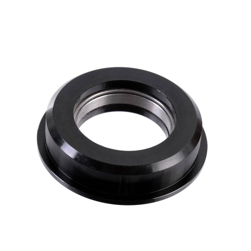 Gusset Components S2 Mix'N'Match headset with sealed angular contact bearings for durable bike steering, shown on bike frame.