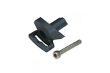Topeak Beam Rack RX light fixer in black, a secure mount accessory for bike safety and lighting.