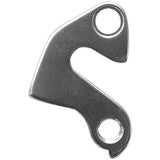 M Part gear hanger for bikes, durable replacement component, compatible with various bike brands, shown mounted on bike frame.