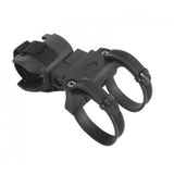 Squire Snaplock bracket for D-locks, durable security accessory with easy installation, shown in black finish.