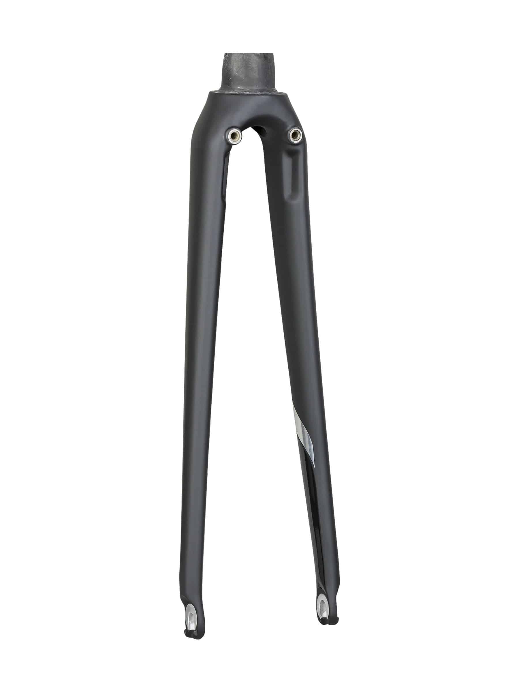 Trek Emonda ALR 2019 road bike fork, lightweight alloy components for precise steering and stability on the road.