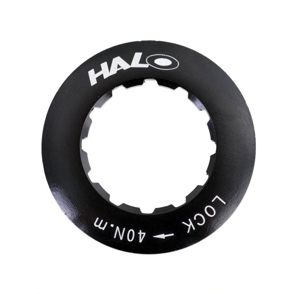 Halo Alloy Cassette Lockring for HG Cassettes and Halo Fix G Hubs, durable bike component spare part.