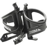 Profile Design RML rear mount two bottle system with adjustable angles and storage slots for bike accessories.