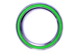 Enduro Bearings 68808 SS stainless steel angular contact bearing with 40x53x7mm dimensions and 45° contact angle.