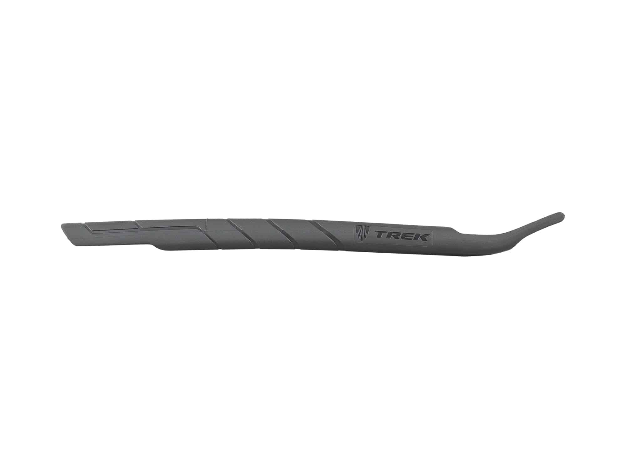 Black Trek Remedy 2019 Carbon Chainstay Armor protective frame guard for mountain bike, highlighting durable bike component.