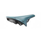 Brooks C17 Cambium all-weather bicycle saddle with waterproof cover, ideal for touring and commuter bikes.