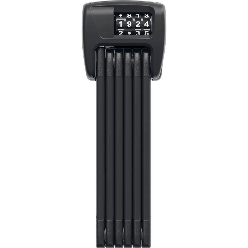 ABUS Foldable Bordo 6000C/90 LED Combo Bike Lock with keyless code security and foldable design, shown in the image.