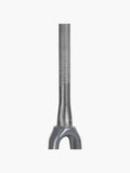 Trek 2019 Emonda SLR 9 700C road bike disc brake forks with precise steering, showcasing lightweight bike component details.