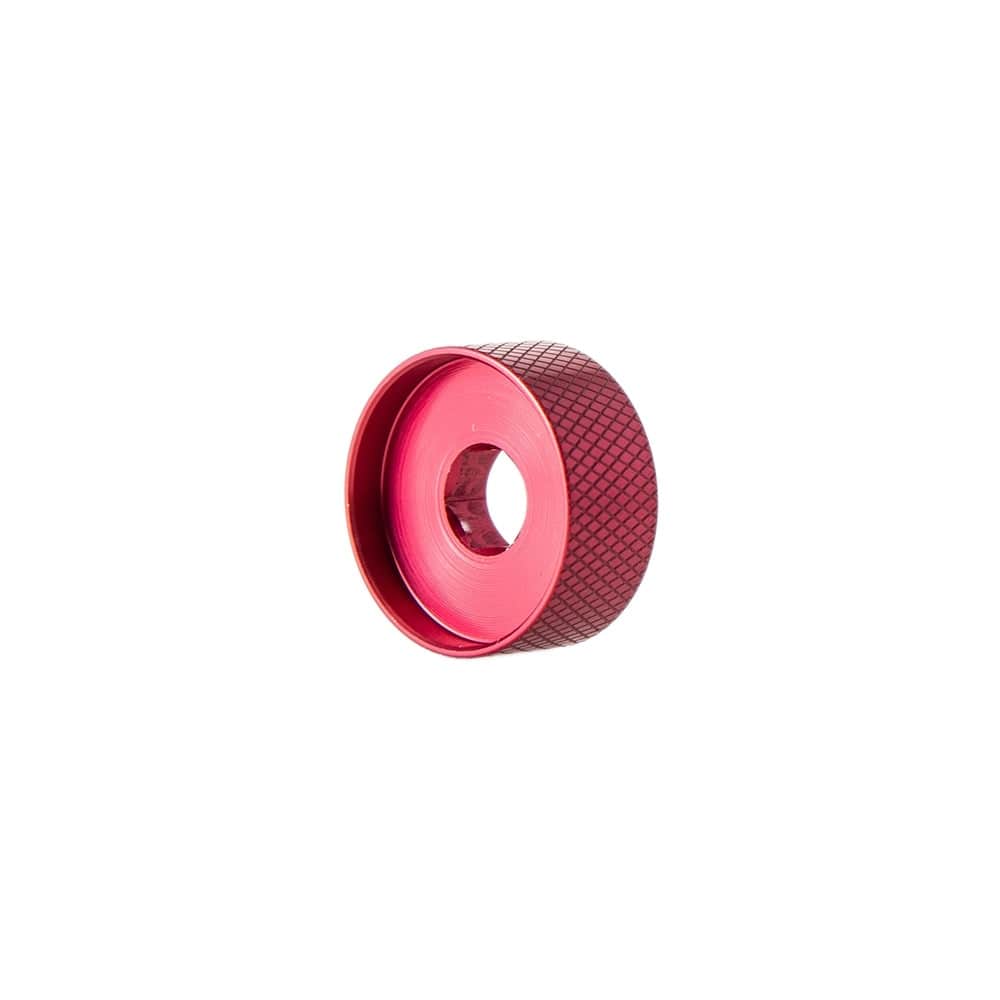 Fox Fork GRIP Factory Series HSR rebound knob for precise suspension adjustment on mountain bike forks.