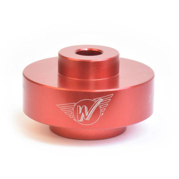 Wheels Manufacturing Headset Cup Drift for PRESS-8 fitting 1-1/8" and 1-1/2" bearings, used in bicycle headset installation.