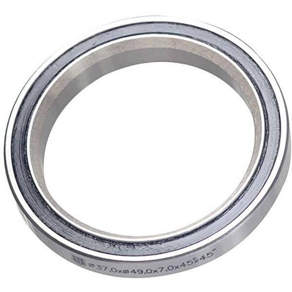 M Part bicycle headset bearing 37x49x7mm sealed cartridge with 45°/45° angles, component for bike steering systems