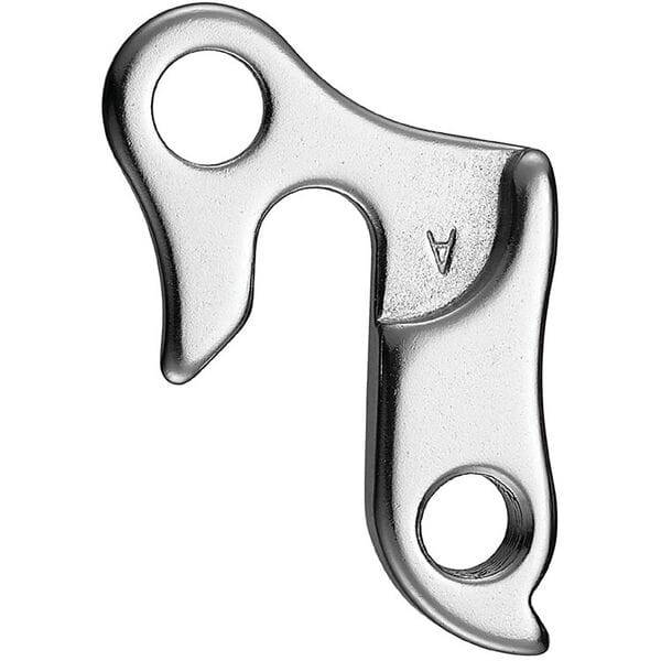 M Part gear hanger for bikes, durable replacement bike component, showing the metal gear hanger with mounting holes.