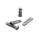 Ashima Cable End Caps (Bottle Of 500): SILVER | Swinnerton Cycles