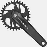 Shimano ESSA FC-U2000 32T 8-speed chainset with black square taper crankset, 175mm crank arms, and chainring for bicycle components.