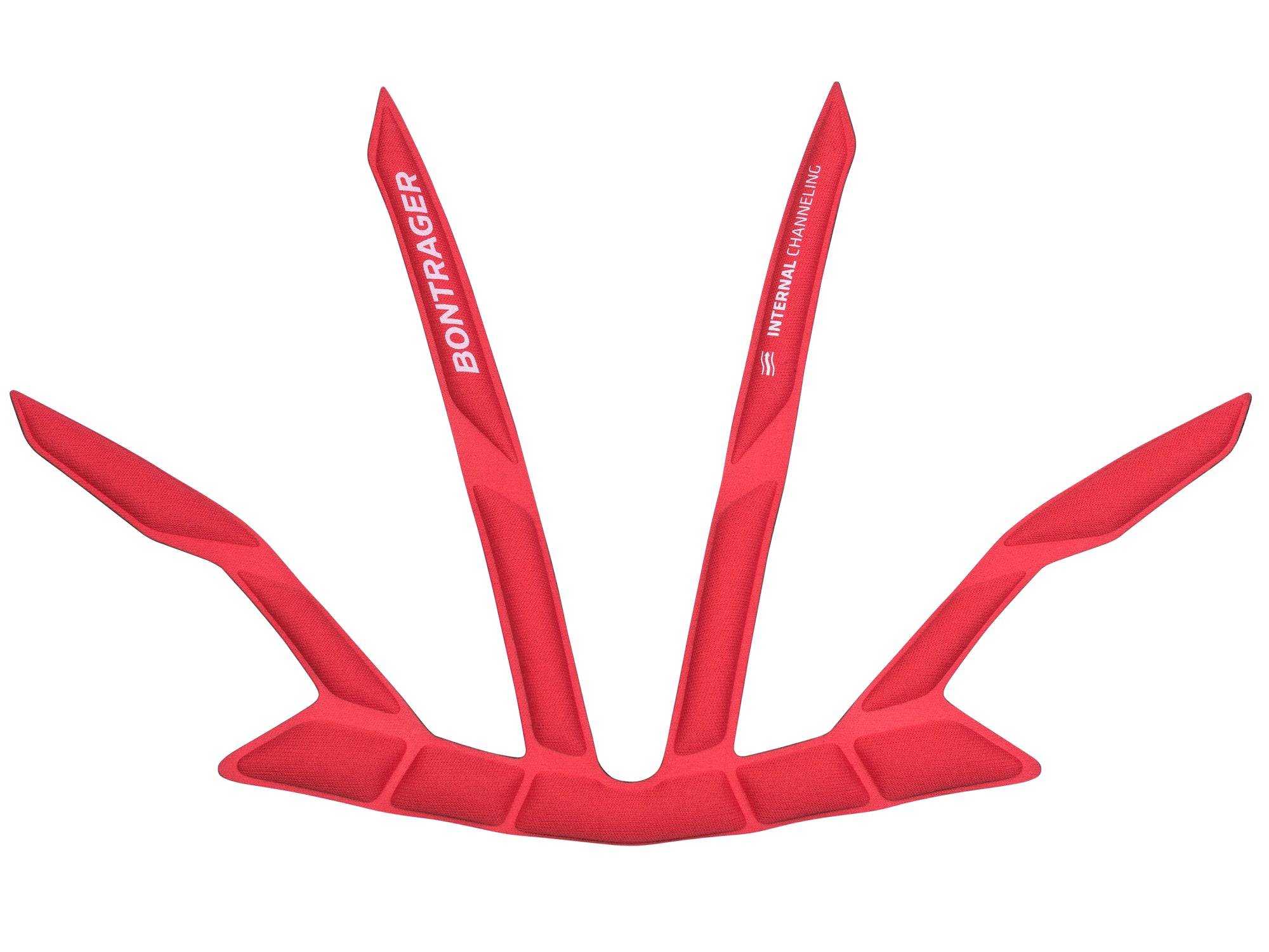 Bontrager Ballista MIPS helmet fit pad kit showing replacement foam and fabric pads for helmet comfort and fit adjustment