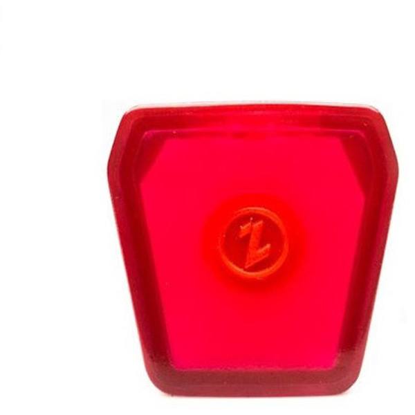 Lazer rechargeable LED rear light for Gekko, Lil'Gekko, and Lizard helmets, mounted on helmet vent for visibility during rides