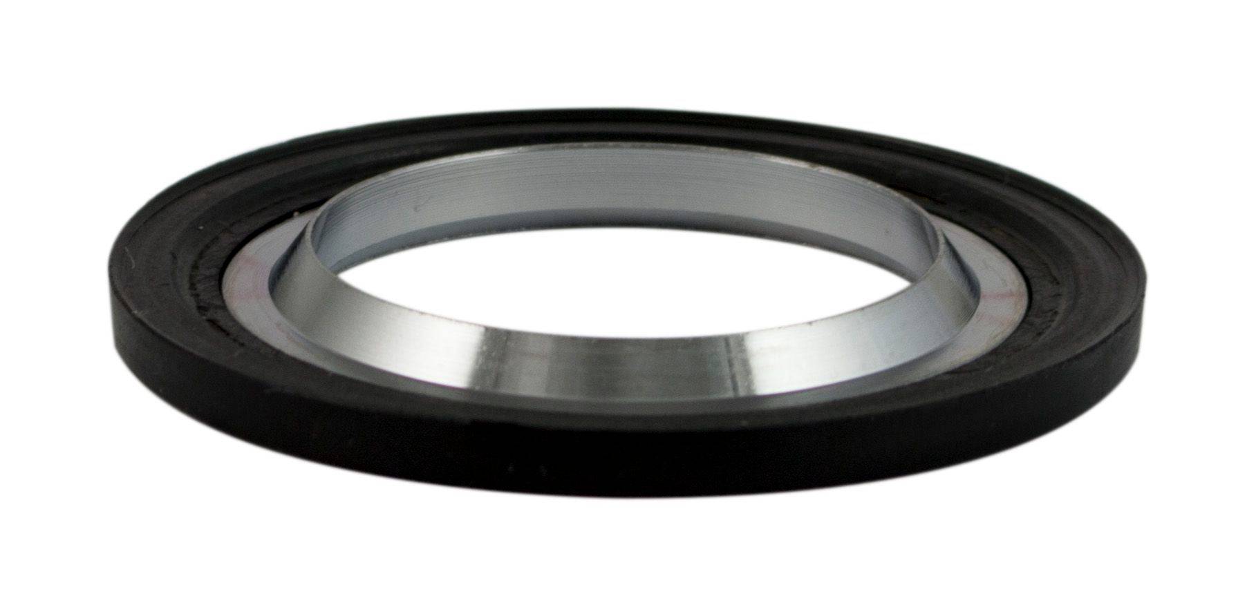 FSA Crown Race Orbit ZS 1.1/8" replacement component for smooth steering on bicycle forks, shown mounted on a bike fork.