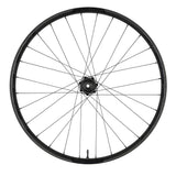Race Face Turbine 30mm mountain bike wheels with Anvil Edge technology, showcasing sleek black rims and disc brake compatibility.