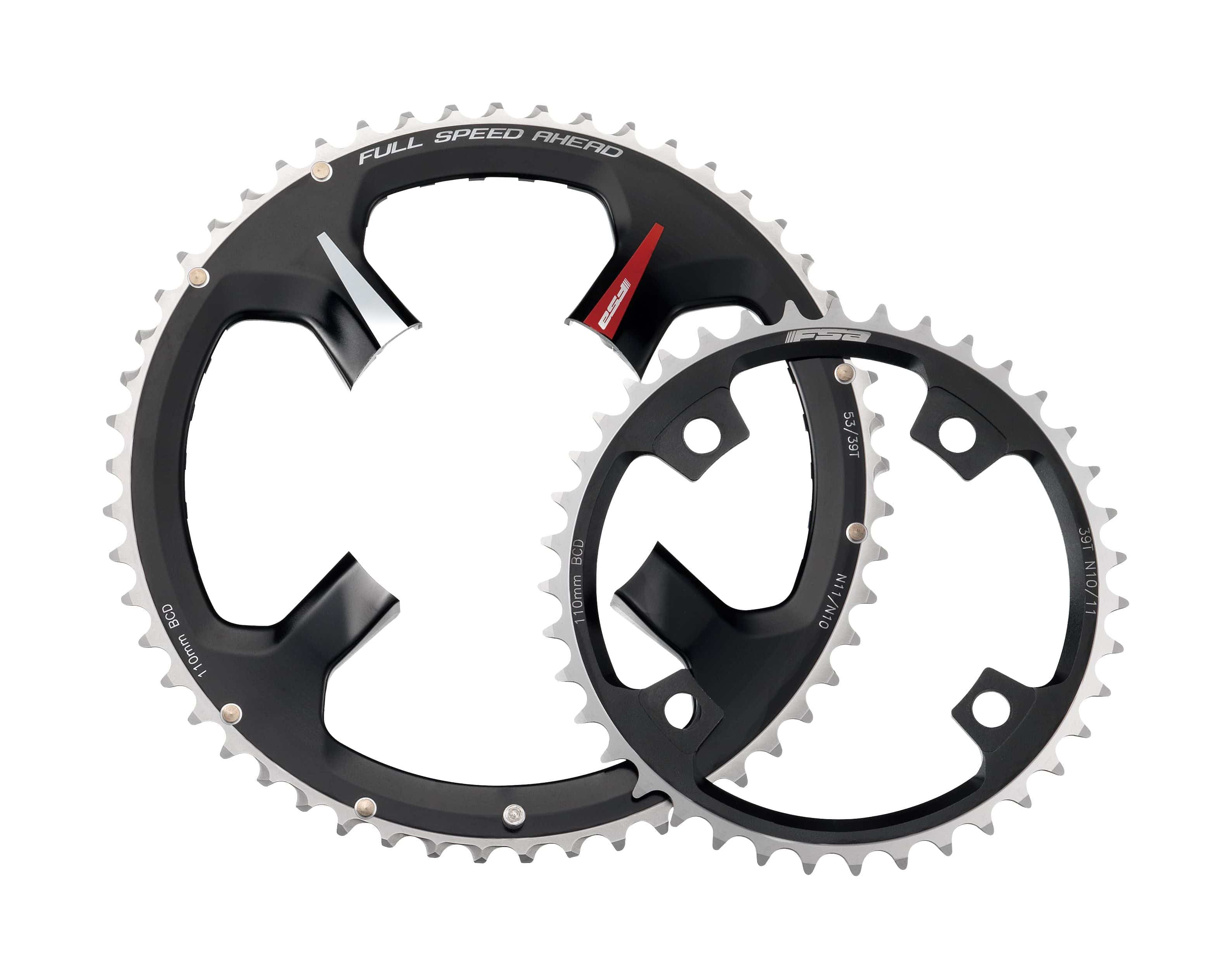 FSA K-Force ABS Road 110BCD 2x11 4h Chainring | Swinnerton Cycles
