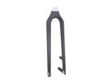 Trek Wahoo Trail 24-inch kids' carbon rigid fork with 185mm axle and 45mm offset, designed for mountain bike components.