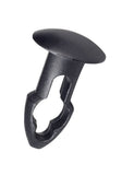 Trek black M4 x 13mm water bottle cage nutsert plug, thread protector for unused bottle cage mounts, accessory for bikes
